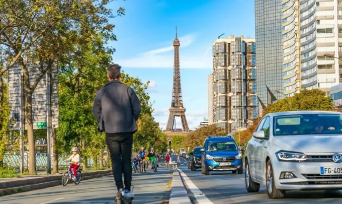 paris patinetes eletricos