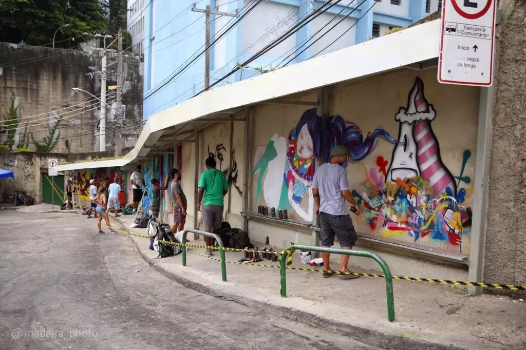 artes nas fachadas prediais