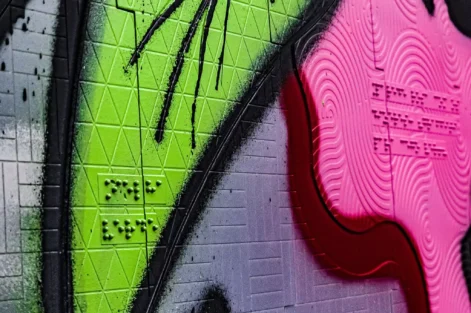 grafite para cegos