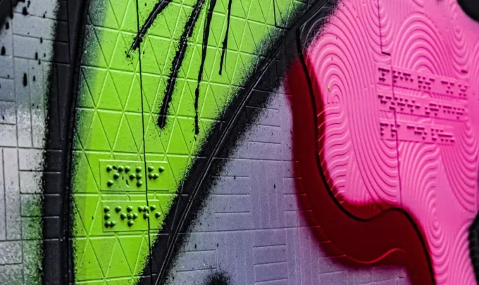 grafite para cegos