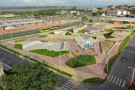 terminal e parque urbano