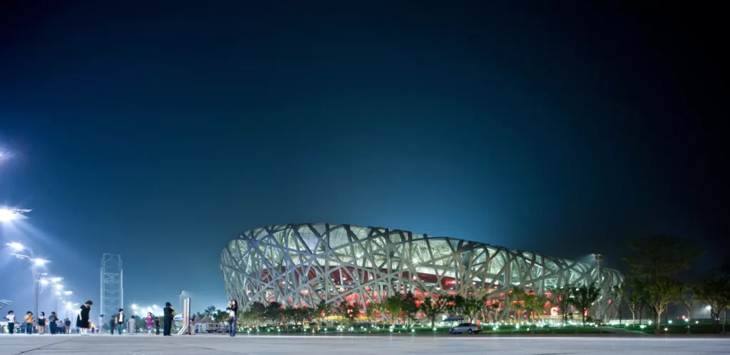 beijing national stadium - arquitetura parametrica