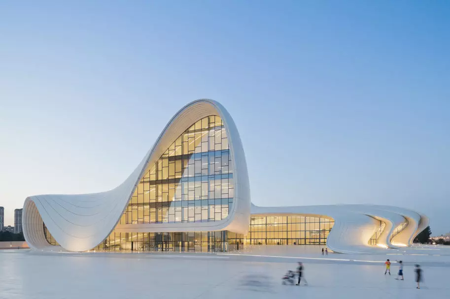 heydar aliyev center - arquitetura parametrica