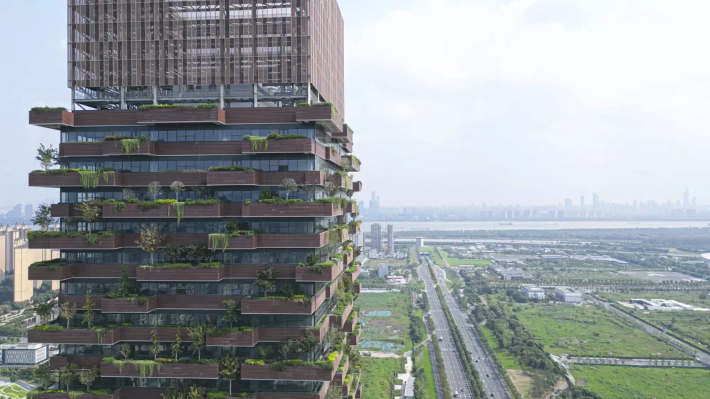 floresta vertical de nanjing