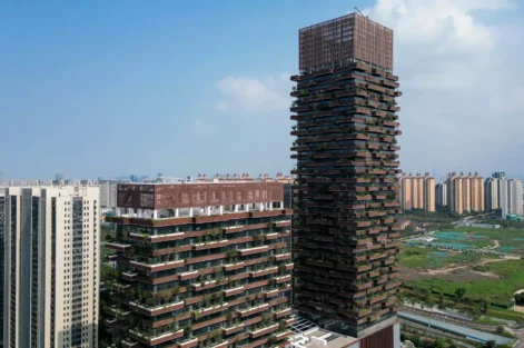 floresta vertical de nanjing