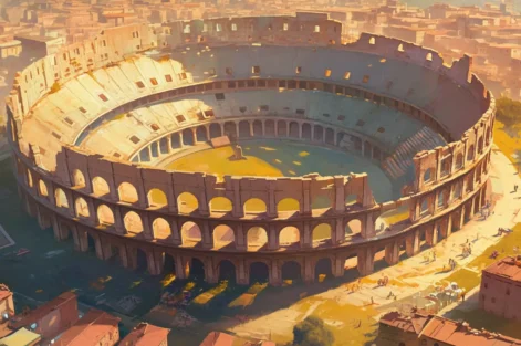construcoes antigas coliseu roma