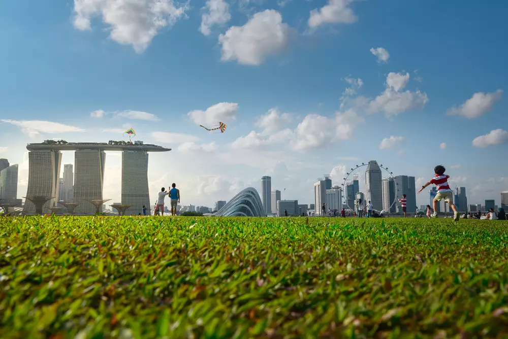 zonas azuis Singapura