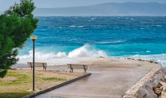 aumento da temperatura dos oceanos