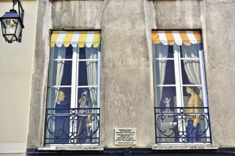fachadas falsas de Paris
