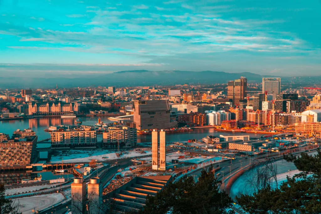 Oslo na Noruega. Cidades na COP30